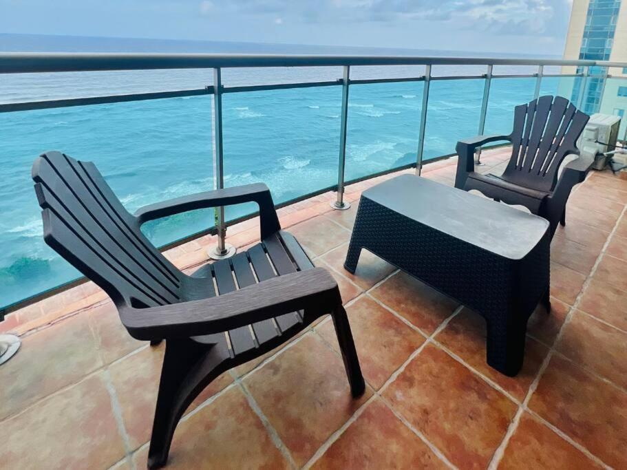 Beach Front Penthouse In Exclusive Tower Santo Domingo Esterno foto
