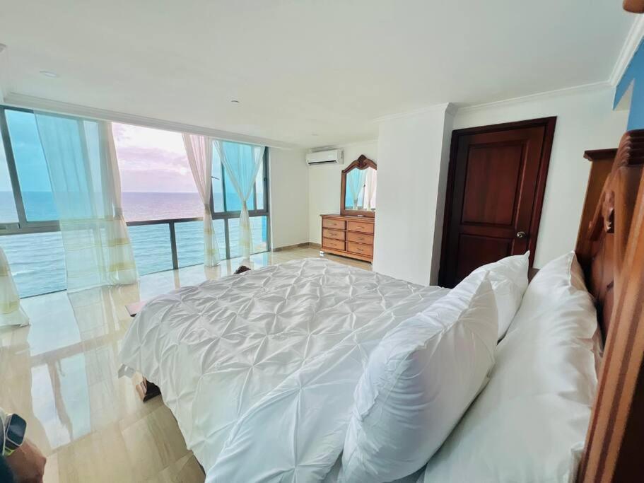 Beach Front Penthouse In Exclusive Tower Santo Domingo Esterno foto