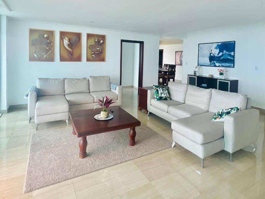 Beach Front Penthouse In Exclusive Tower Santo Domingo Esterno foto